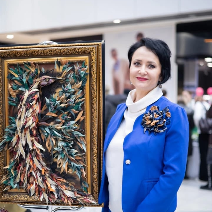 Семинар на тему: "Украшения и картины из кожи дизайнера Ольги Паршиной в костюме и интерьере: синтез искусства, природы и женщины".