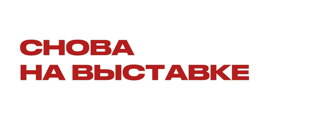Снова на выставке